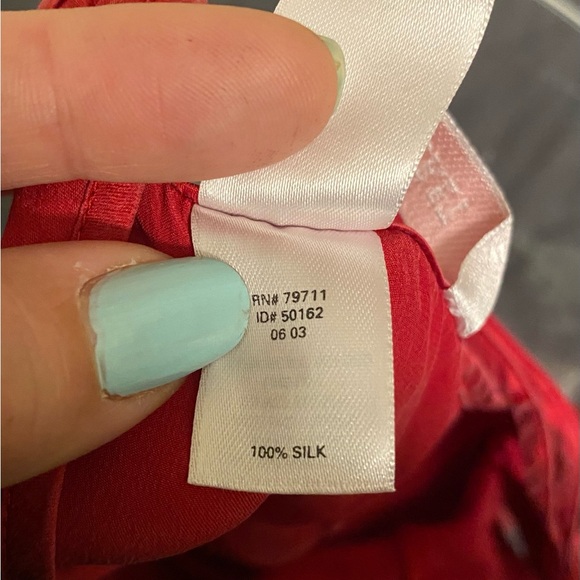 Y2K Victoria's Secret Silk Cherry Red Carpet
Bias Cut Maxi Gown Slip Dress L - Picture 11 of 11